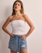 Only - Blå - Onltexas Reg Dnm Skort Bj Noos