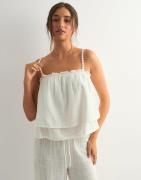 Vero Moda - Vit - Vmveronica Sl Short Top Wvn Ga