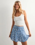 Only - Blommig - Onlnala Life Skort Wvn Noos