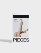 Pieces - Svart - Pcnew Nikoline 20 Den Dot Tights No
