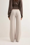 Nelly - Beige - No Waist Relaxed Suit Pants