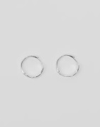 Pilgrim - Silver - Ember Hoop Earrings