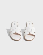 Nelly - Vit - Slip In Sandal