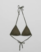 BECKSÖNDERGAARD - Grön - Polka Dot Bel Bikini Top