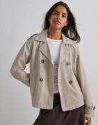 Only - Beige - Onlhannah Short Life Trenchcoat Otw