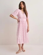 Pieces - Rosa - Pctala Ss Midi Dress Noos Bc