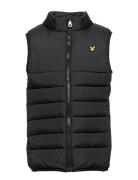 Leightweight Panel Gilet Fodrad Väst Black Lyle & Scott Junior