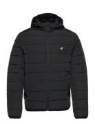 Lyle & Scott Lightweight Puffer Jacket Svart