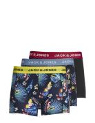 Jacflower Bird Trunks 3 Pack Noos Boxerkalsonger Black Jack & J S