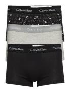 Calvin Klein 3P Low Rise Trunk Svart