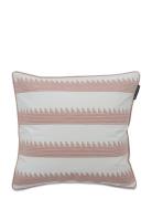 Lexington Home Embroidery Striped Sham Rosa