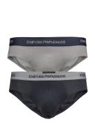 Emporio Armani Mens Knit 2Pack Brie Multi/patterned