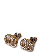 Pilgrim Victoria Crystal Earrings Guld