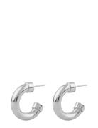 Piper Small Ring Ear Accessories Jewellery Earrings Hoops Silver SNÖ O...