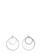 Pilgrim Zooey Recycled 2-In-1 Earrings Silver