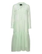 Trine Ltd. Dress - Light Green Checks Maxiklänning Festklänning Green ...
