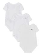 Nike Nkb 3Pk Swoosh Bodysuit Vit