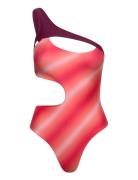 Coby Hole Swimsuit Baddräkt Badkläder Multi/patterned Hosbjerg