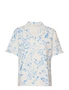 Shirt Ss Top Multi/patterned Rosemunde