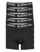 Björn Borg Cotton Stretch Boxer 5P Svart