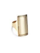 Impression Armour Ring Ring Smycken Gold Jane Koenig