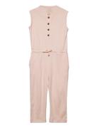 Copenhagen Colors Rib Jersey Jumpsuit Rosa