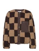 Objhilda Jacket 123 Outerwear Faux Fur Brown Object