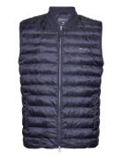 GANT Light Padded Bomber Vest Marinblå