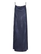 Strap Dress Maxiklänning Festklänning Blue Rosemunde