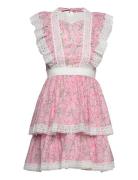 Irina Dress Kort Klänning Pink Love Lolita