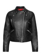 Jofama Kaley Leather Biker Svart