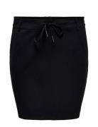 Cargoldtrash Life Easy Skirt Pnt Kort Kjol Black ONLY Carmakoma