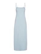 Vmmathilde Sl Slim Maxi Dress D1 Maxiklänning Festklänning Blue Vero M...