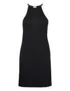 Strap Jersey Dress Kort Klänning Black Filippa K