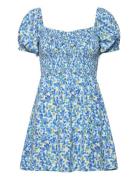 Domenica Mini Dress Kort Klänning Blue Faithfull The Brand