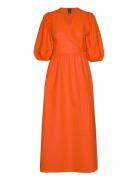 Dress Larisa Maxiklänning Festklänning Orange Lindex