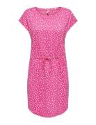 Onlmay S/S Dress Noos Kort Klänning Pink ONLY