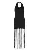 Light Jersey Maxi Dress Maxiklänning Festklänning Black ROTATE Birger ...