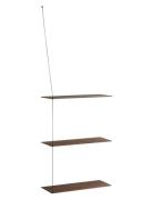 Stedge Add-On Shelf Home Furniture Shelves Brown WOUD