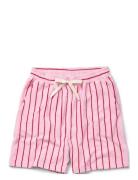 Naram Knitted Shorts Pyjamas Pink Bongusta