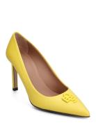 Janet Pump 90-Ac Shoes Heels Pumps Classic Yellow BOSS