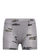 Name It Nmmwang Wool Needle Boxer Shorts Xxiii Grå