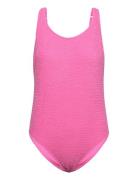 Ibiza Waves Uw Swimsuit 32 F Baddräkt Badkläder Pink Freya