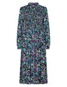 Nuviola Dress Maxiklänning Festklänning Multi/patterned Nümph