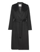 Selected Femme Slfrosa Wool Coat B Noos Svart