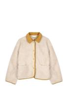 White Shades Shearling Jacket Outerwear Faux Fur White Bobo Choses