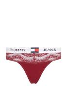 Thong Stringtrosa Underkläder Red Tommy Hilfiger