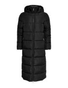 ONLY Onlanna X Long Hood Puffer Coat Cs Otw Svart