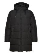 ONLY Carmakoma Carnewdolly Long Puffer Coat Otw Svart