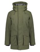 Akilles Usx Parka Parka Jacka Khaki Green Didriksons